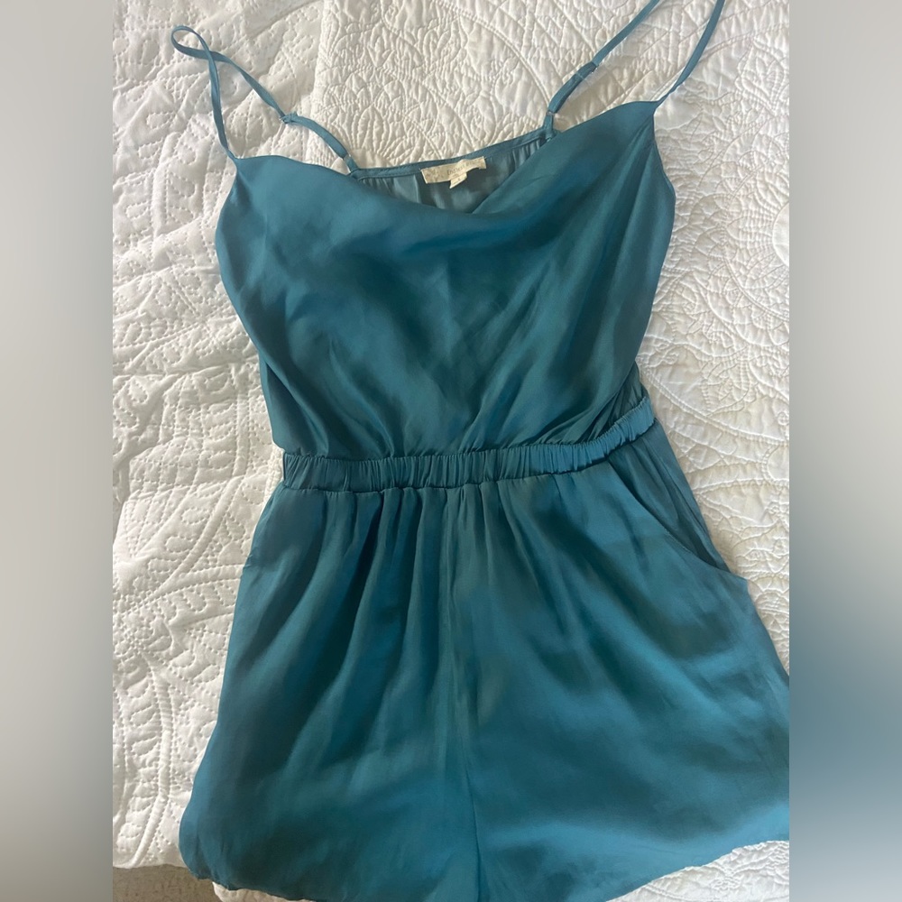 Never worn teal romper